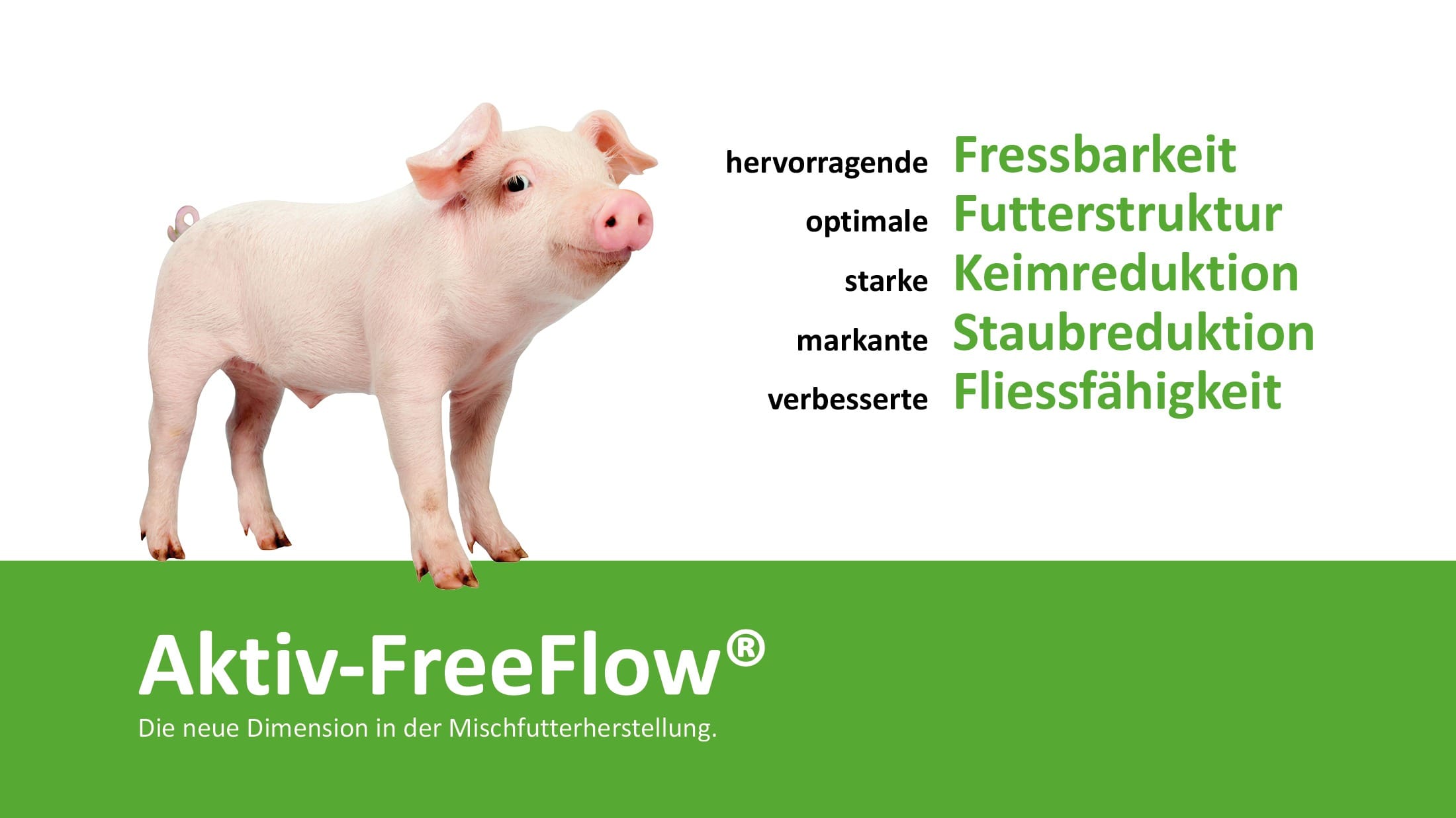 Aktiv-FreeFlow® für Schweine