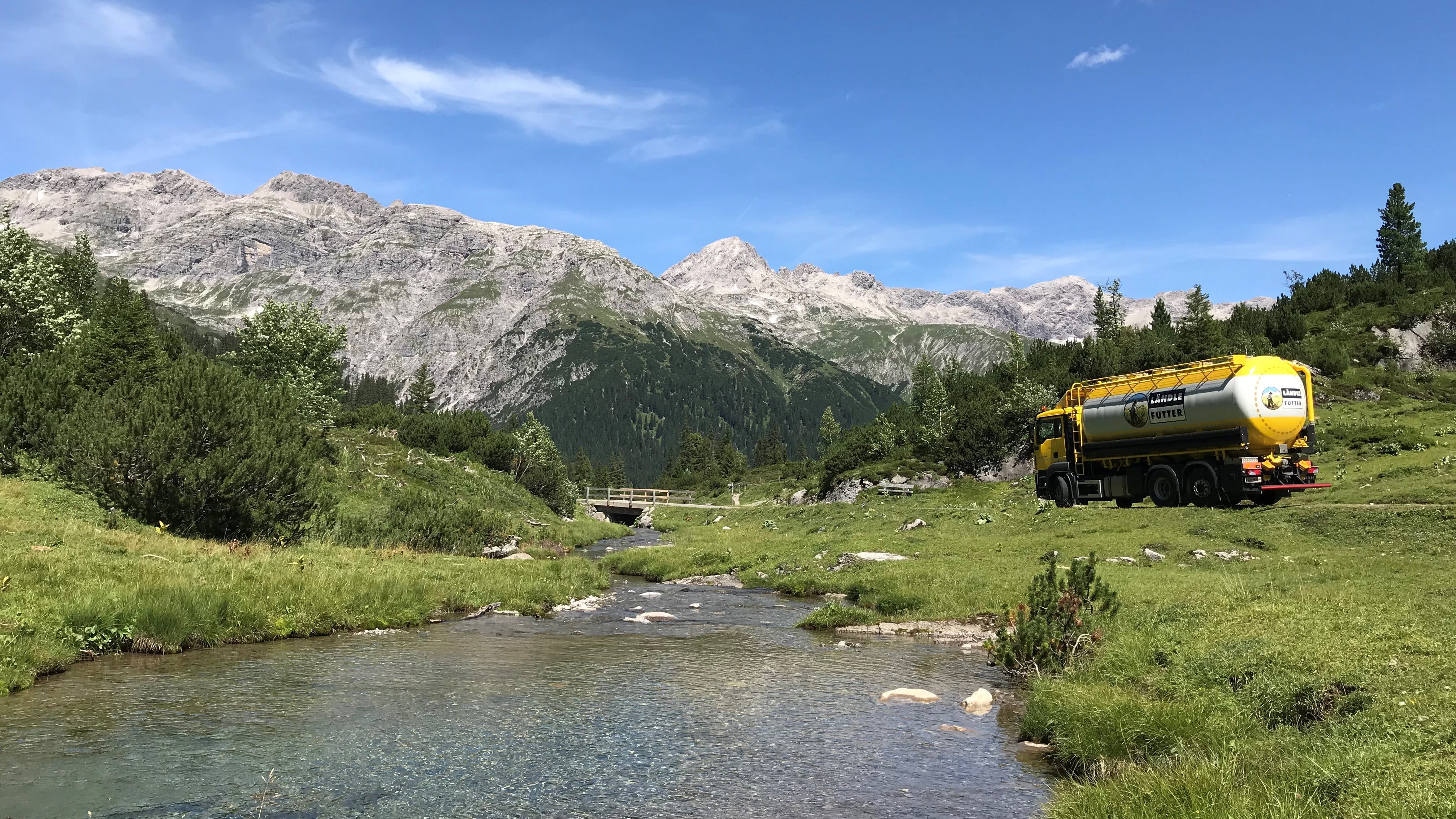 Wir fahren hoch hinaus