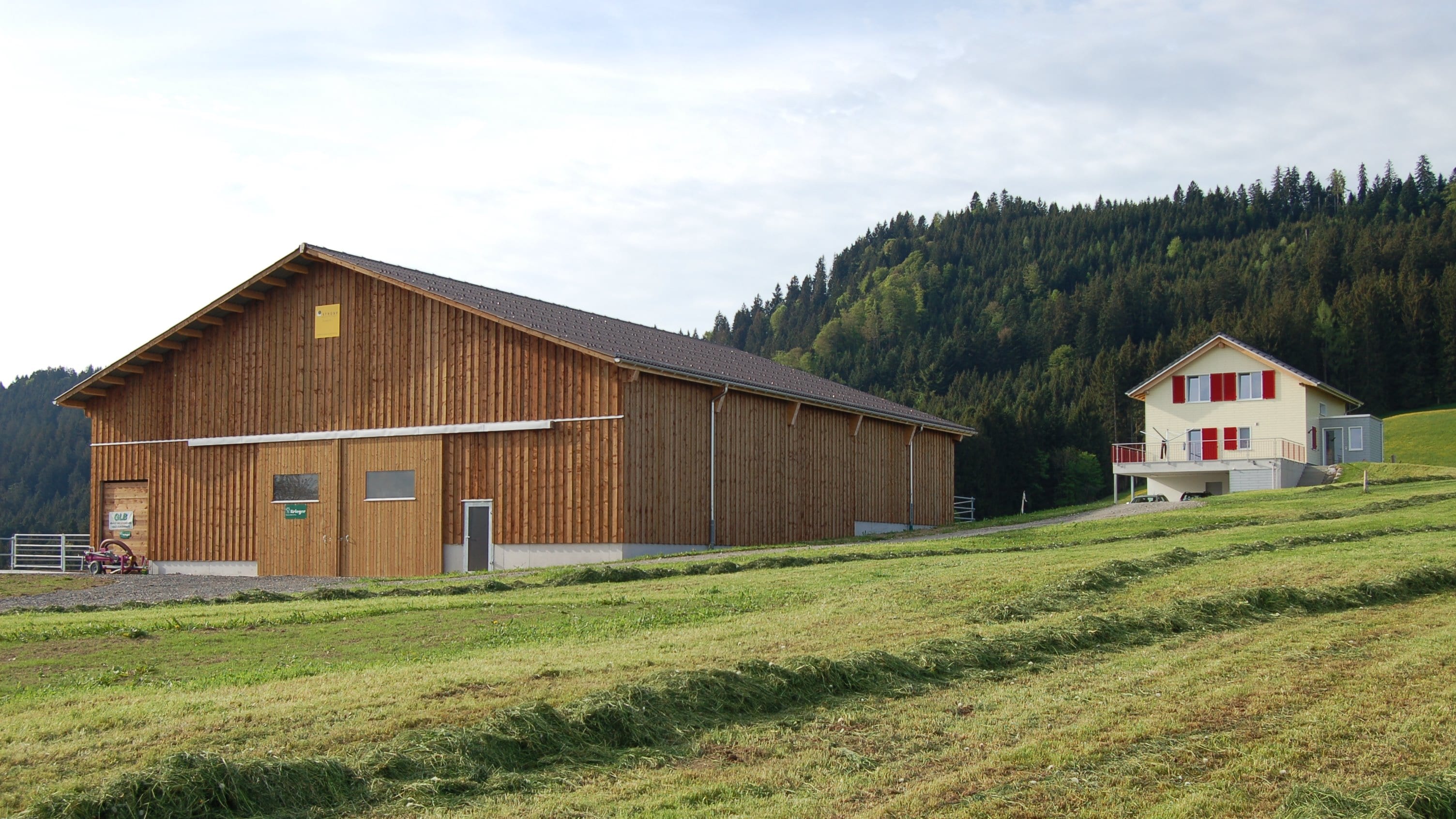 Laufstall in Schindellegi SZ mit 22 Tierplätzen