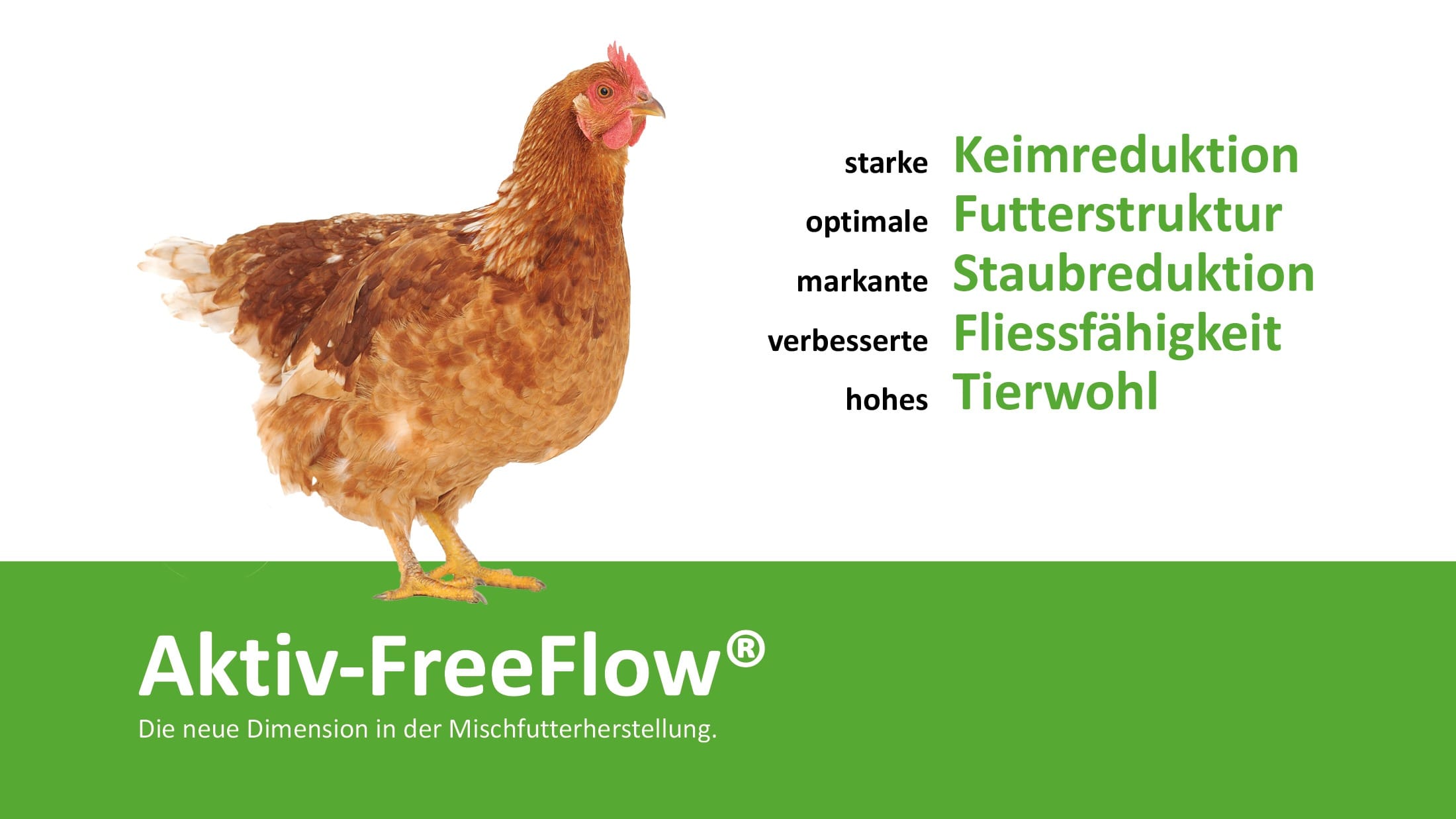 Aktiv-FreeFlow® für Geflügel